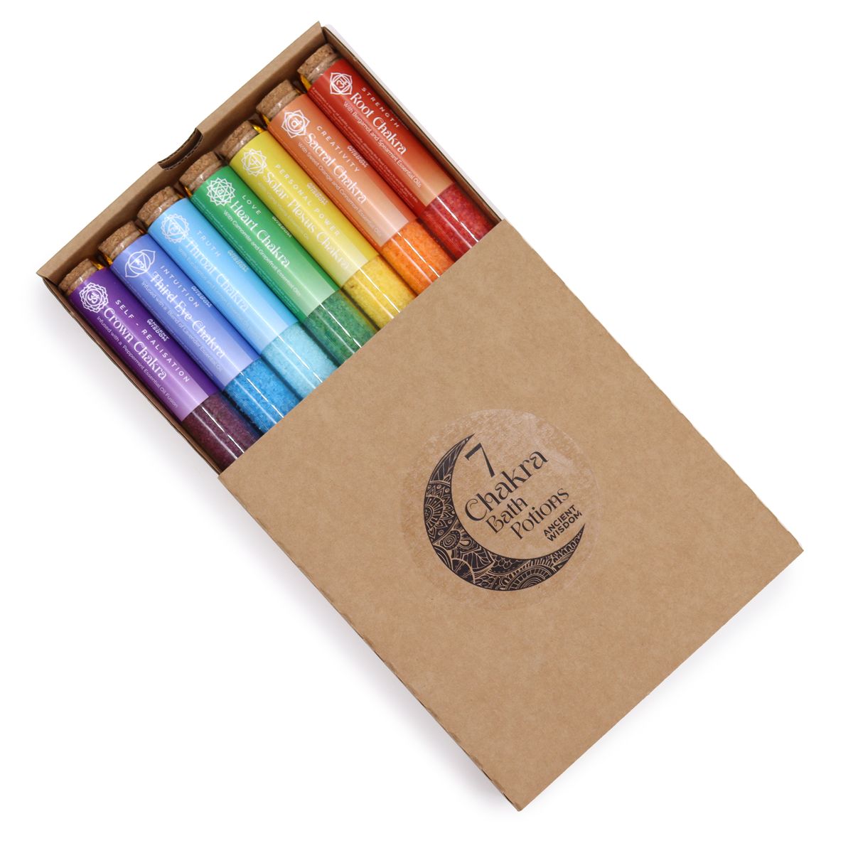 Chakra Bath Salts – Gift Pack of 7