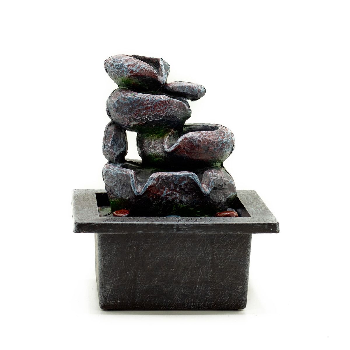 Tabletop Water Feature – Cascading Pots, 20cm