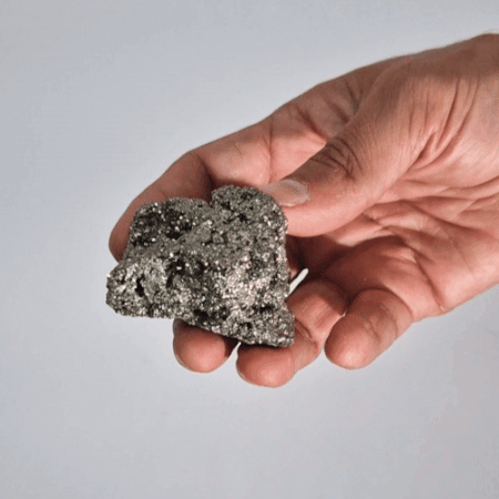 Peruvian Pyrite First Grade – Large, 100-135g, 55-65mm