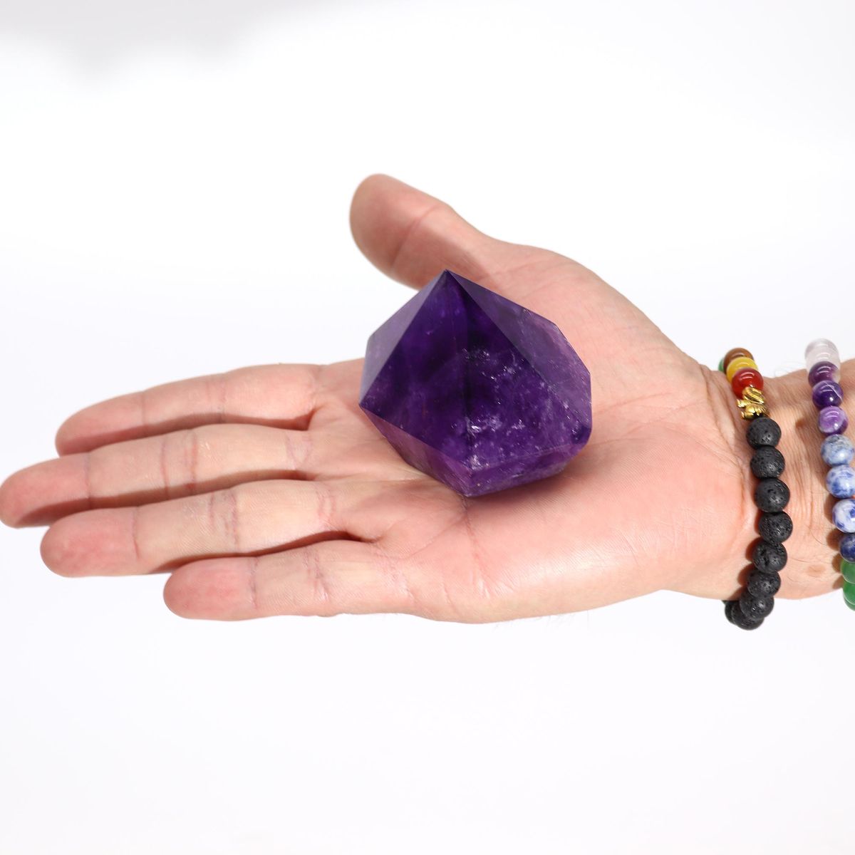 Rich Colour Amethyst Point – Medium, 5.5-6.5cm