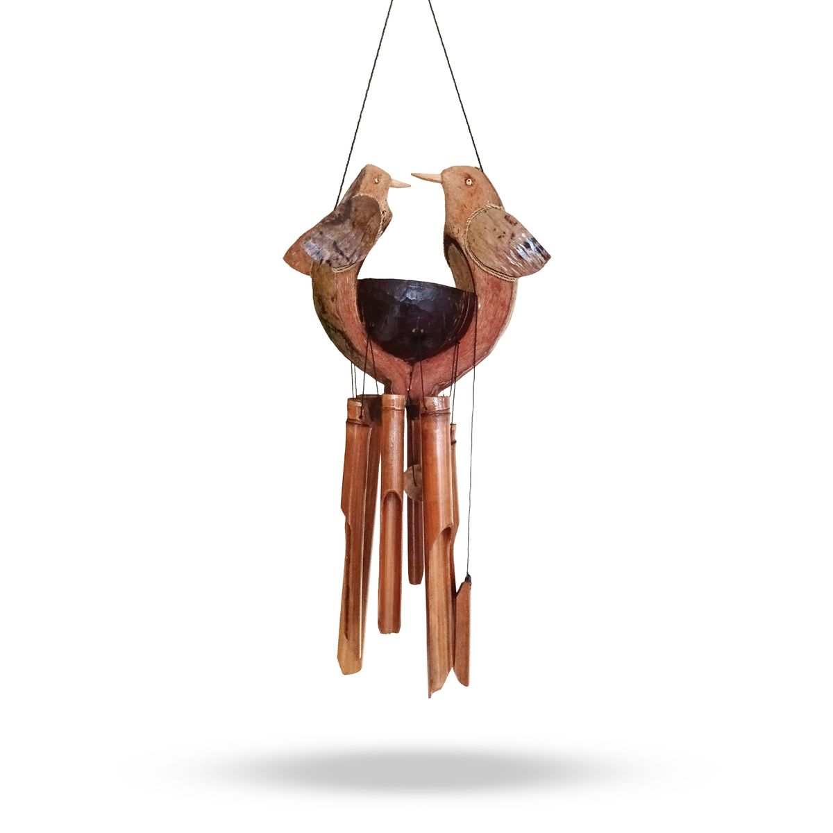 Natural Bamboo Wind Chime – Husband & Wife