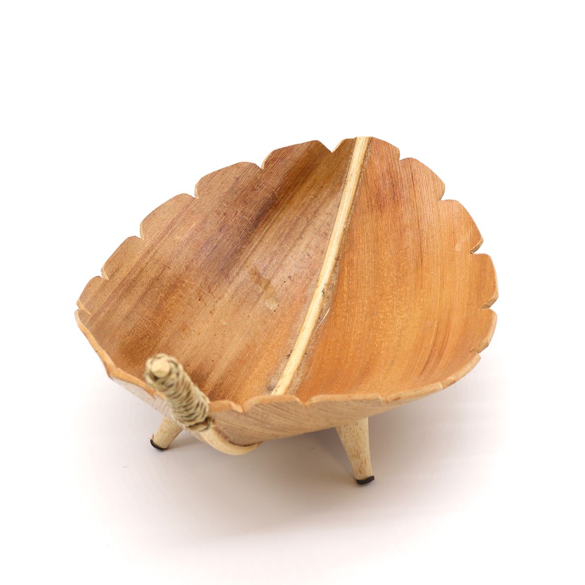 Coconut Leaf Large Fruit Bowl – Natural