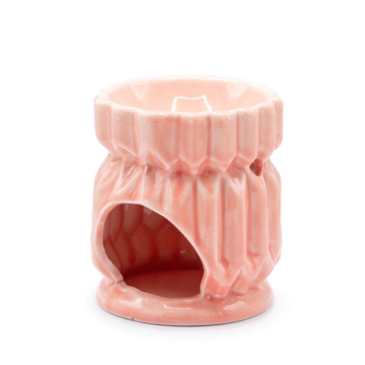 Geometric Oil Burner – Pink
