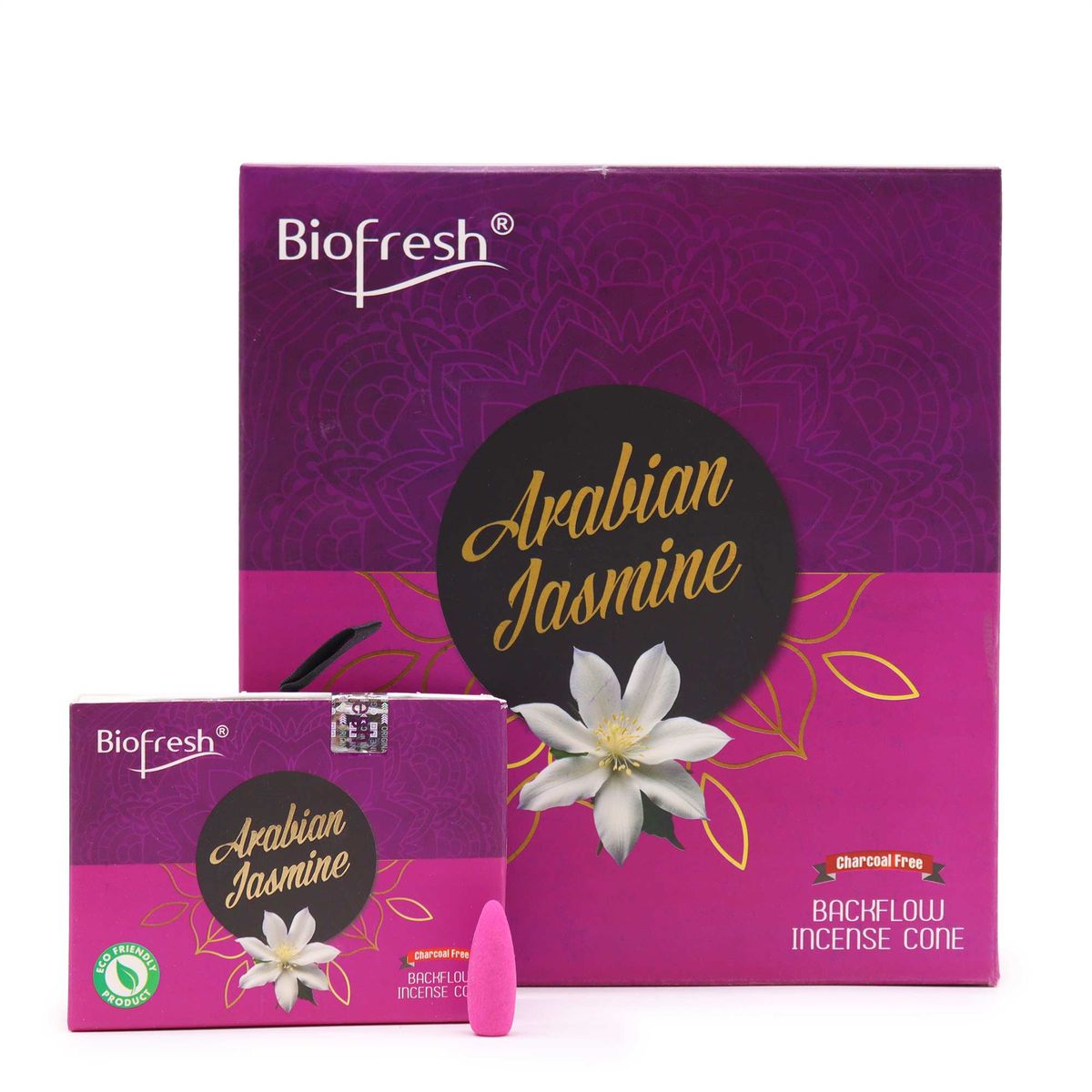 Biofresh Backflow Incense Cones – Arabian Jasmine