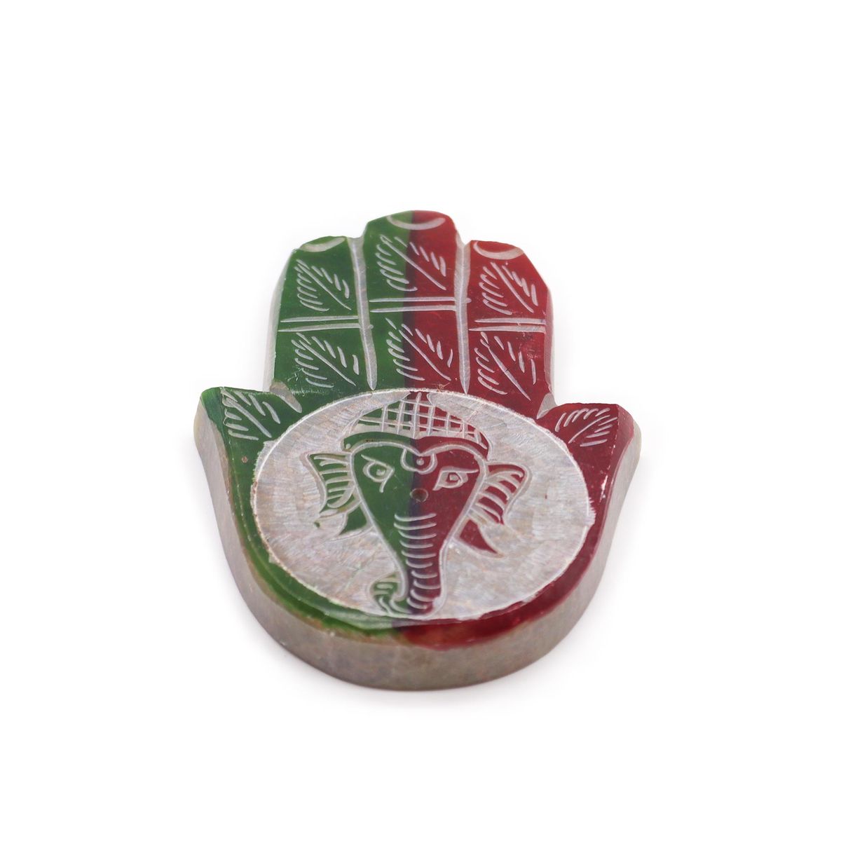 Soapstone Hamsa Incense Holder – Ganesha