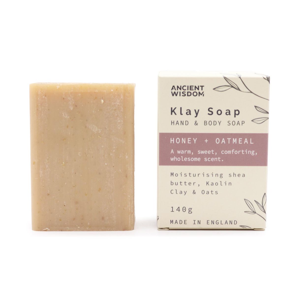 Klay Soap – Honey Oatmeal