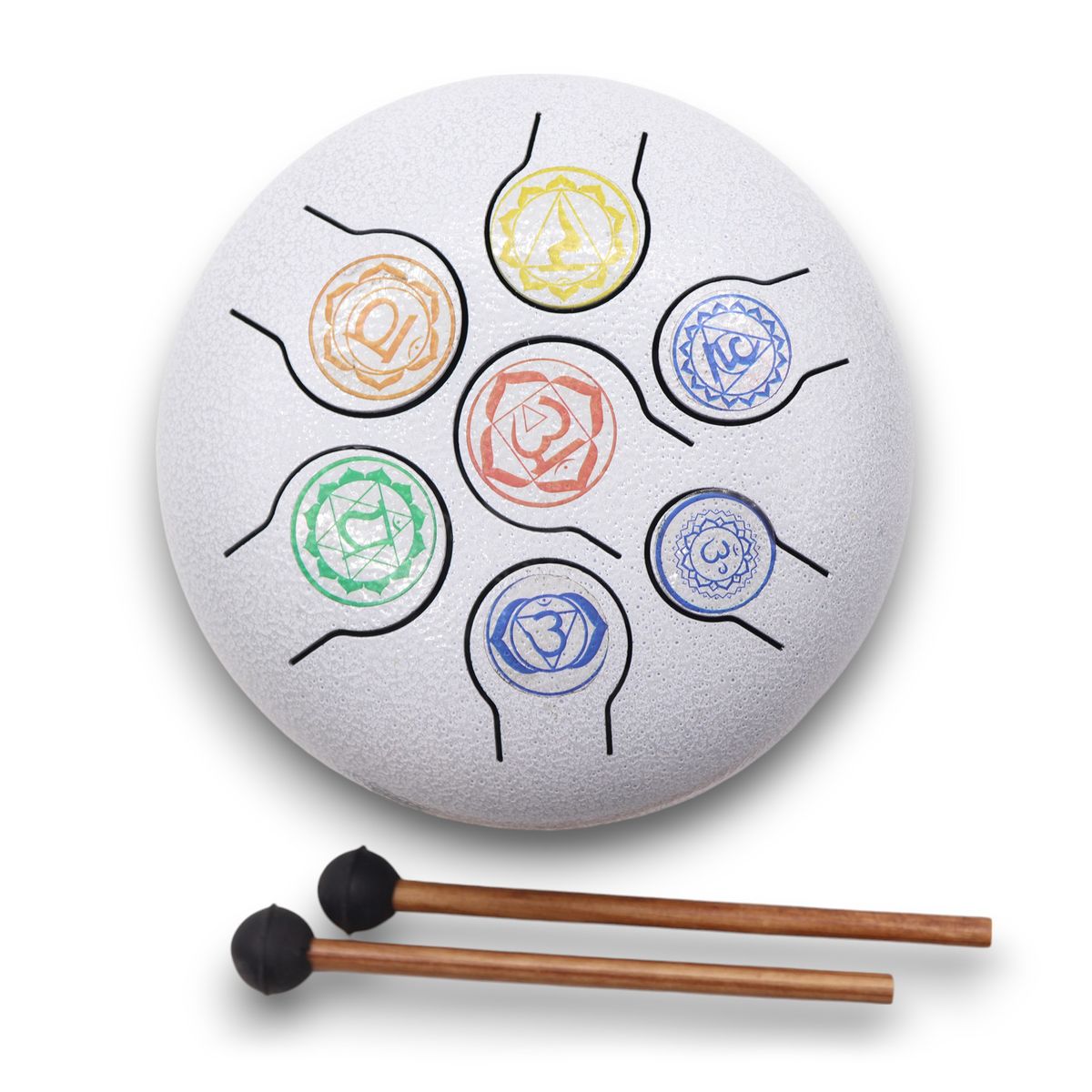 Happy Drum Tongue Drum – 7 Chakra, 18cm