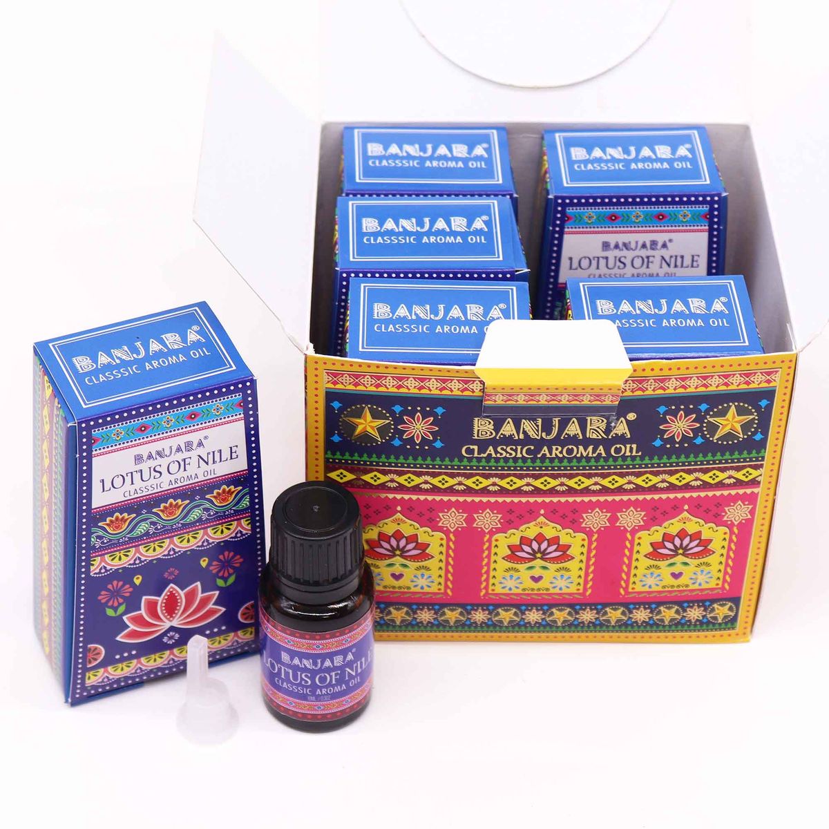 Banjara Indian Fragrance Oil – Lotus of the Nile, 10ml