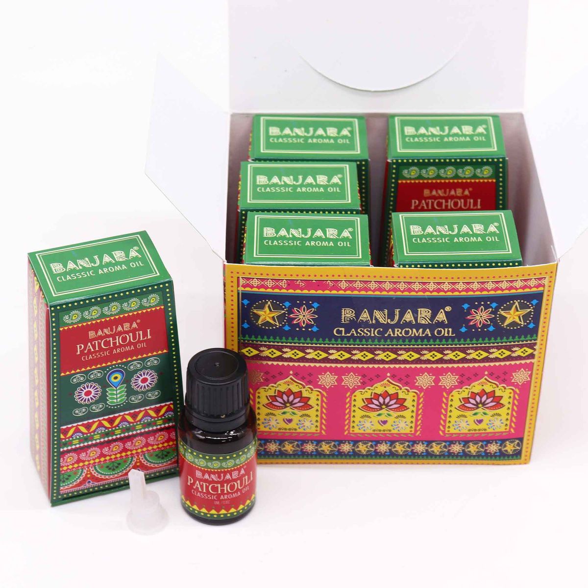 Banjara Indian Fragrance Oil – Patchouli, 10ml