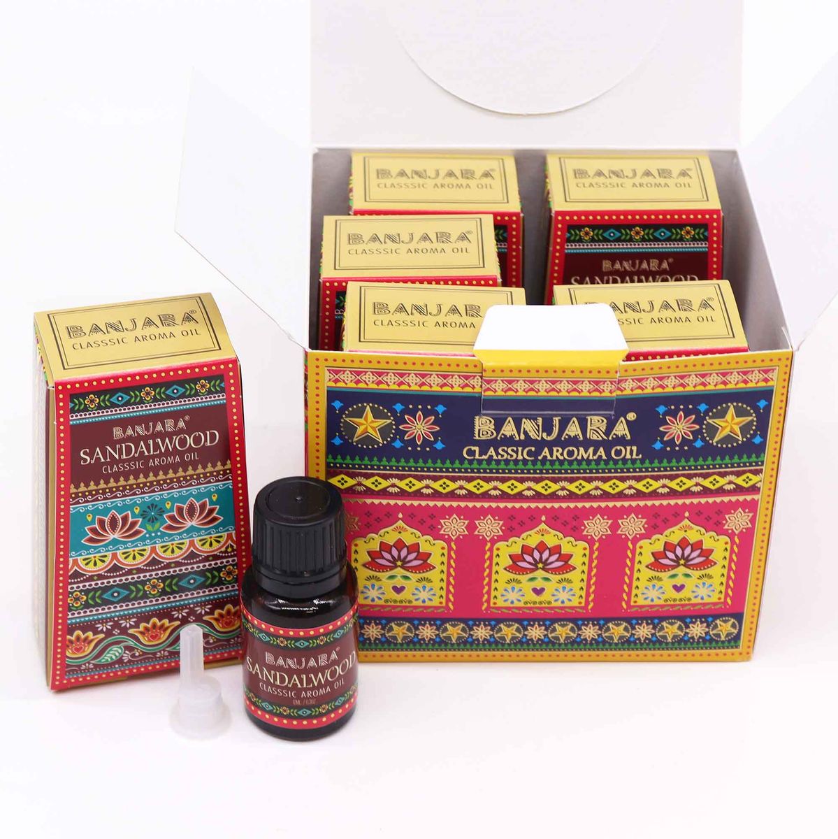 Banjara Indian Fragrance Oil – Sandalwood, 10ml