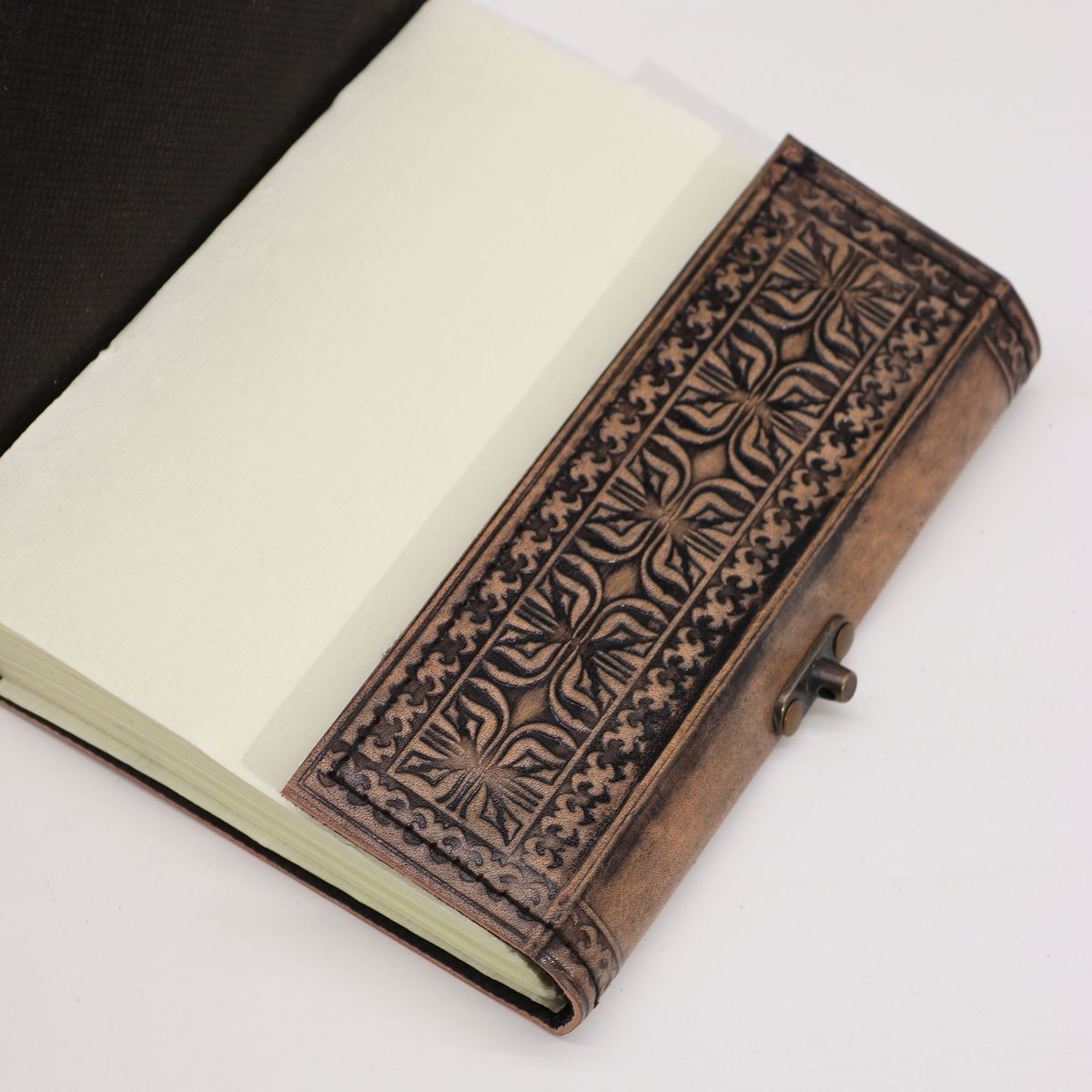 Hamsa Esoteric Notebook – Antique Grey, 200 Pages