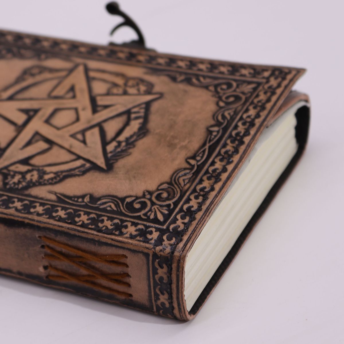 Pentacle Esoteric Notebook – Antique Grey, 200 Pages, 17.5x12.5x3cm
