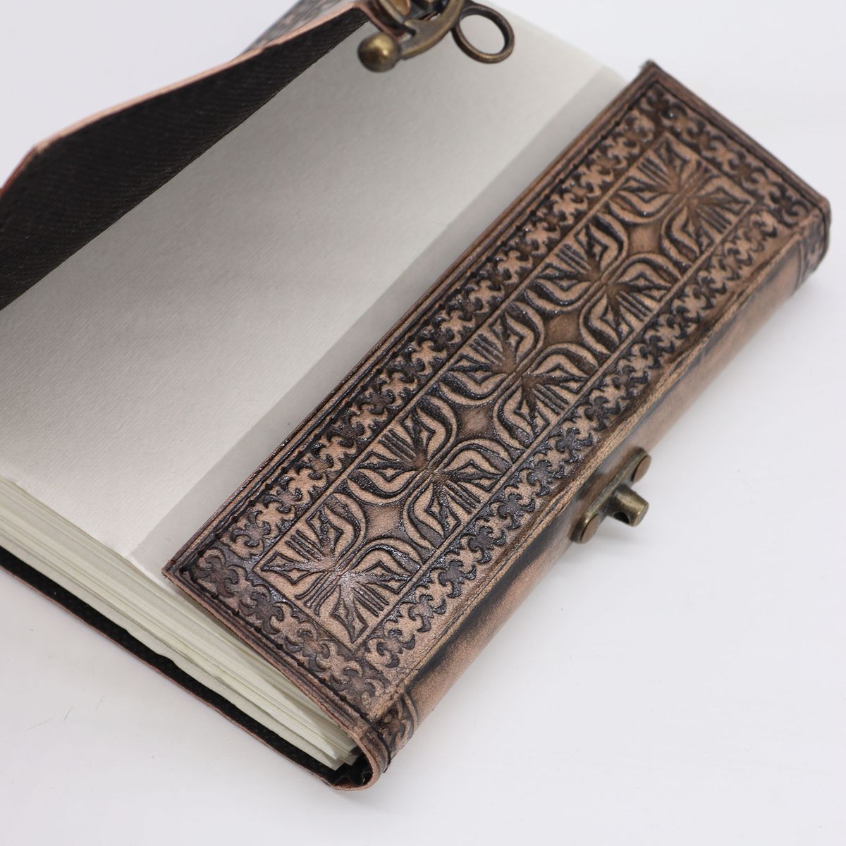 Lotus Mandala Esoteric Notebook – Antique Grey, 200 Pages