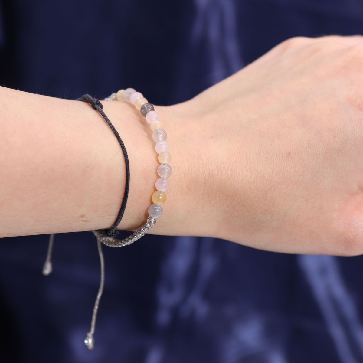 Zodiac Crystal Candle with Gemstone Bracelet – Gemini