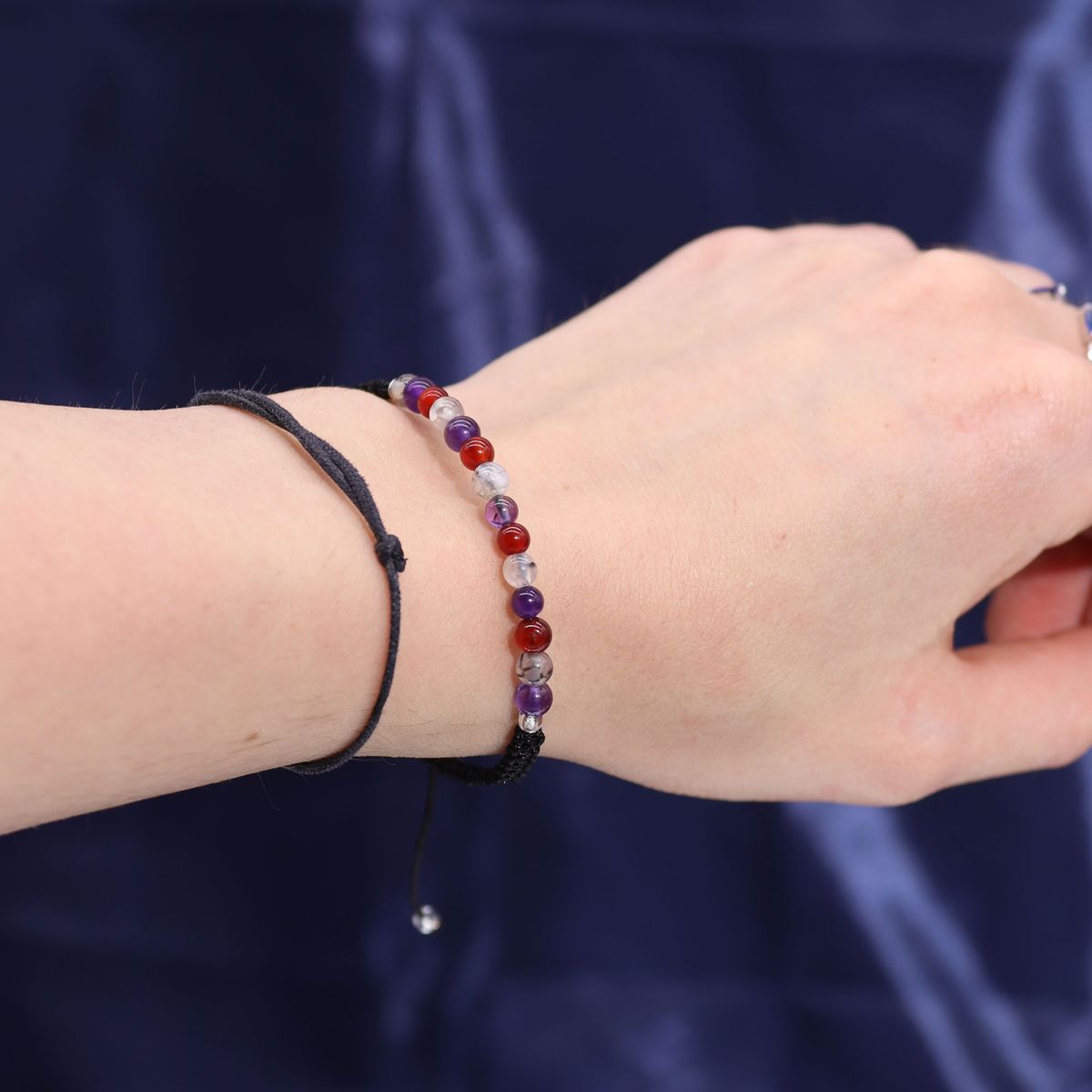 Zodiac Crystal Candle with Gemstone Bracelet – Virgo