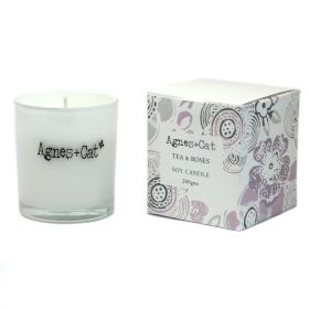 Agnes + Cat Votive Candle – Tea & Roses