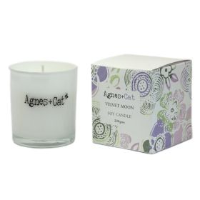 Agnes + Cat Votive Candle – Velvet Moon