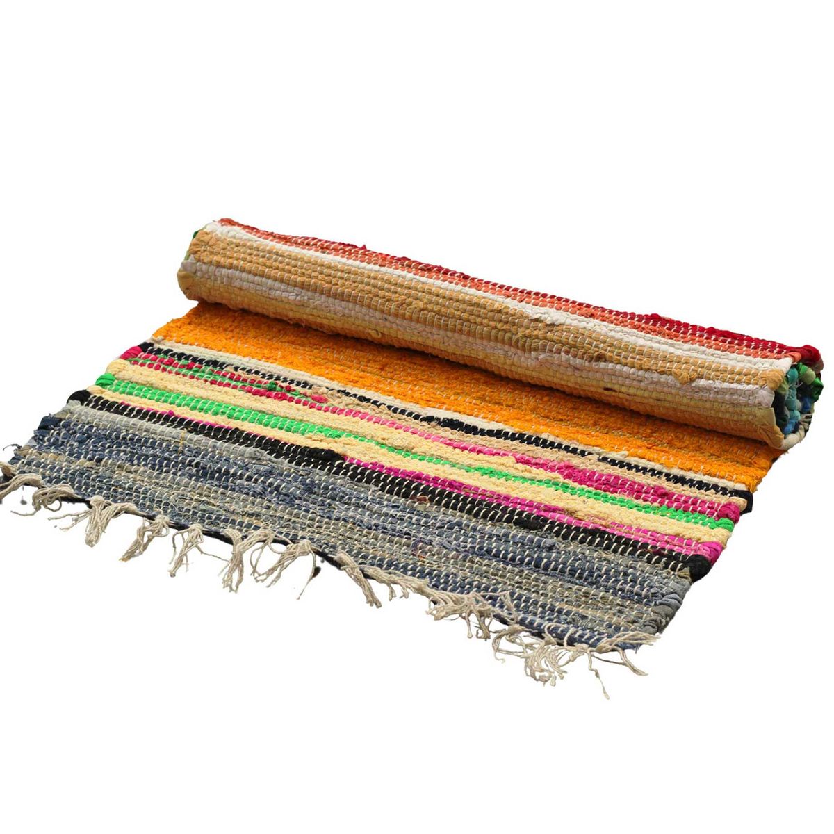 Room Rag Rug – Rainbow Colours, 150x200cm