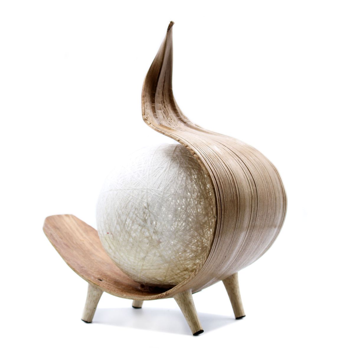 Natural Coconut Lamp – Chocolate Twist