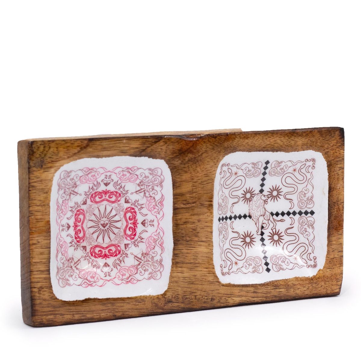 Hop Hare Enamelled Double Trinket Tray – Cupid & Lion
