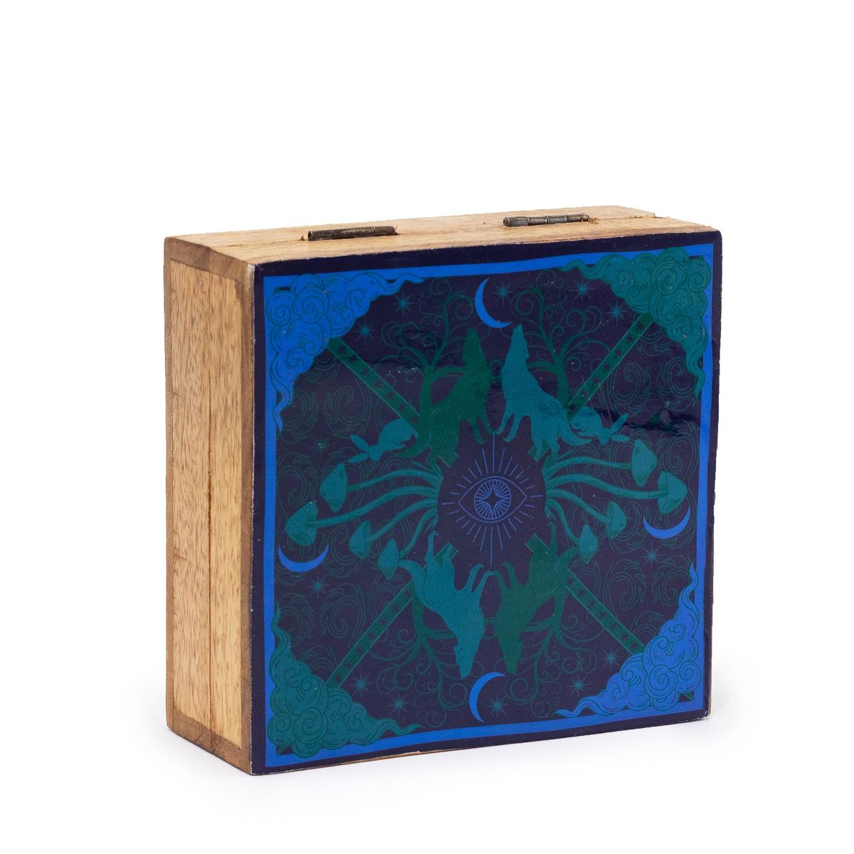 Hop Hare Medium Enamelled Square Box – Wolf & Moon