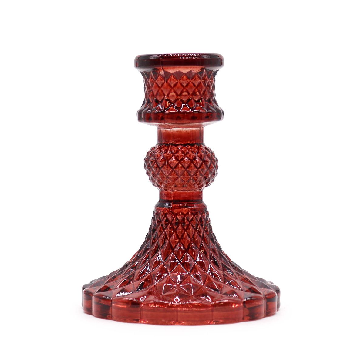 Vintage Dinner Candle Holder – Vampire Red