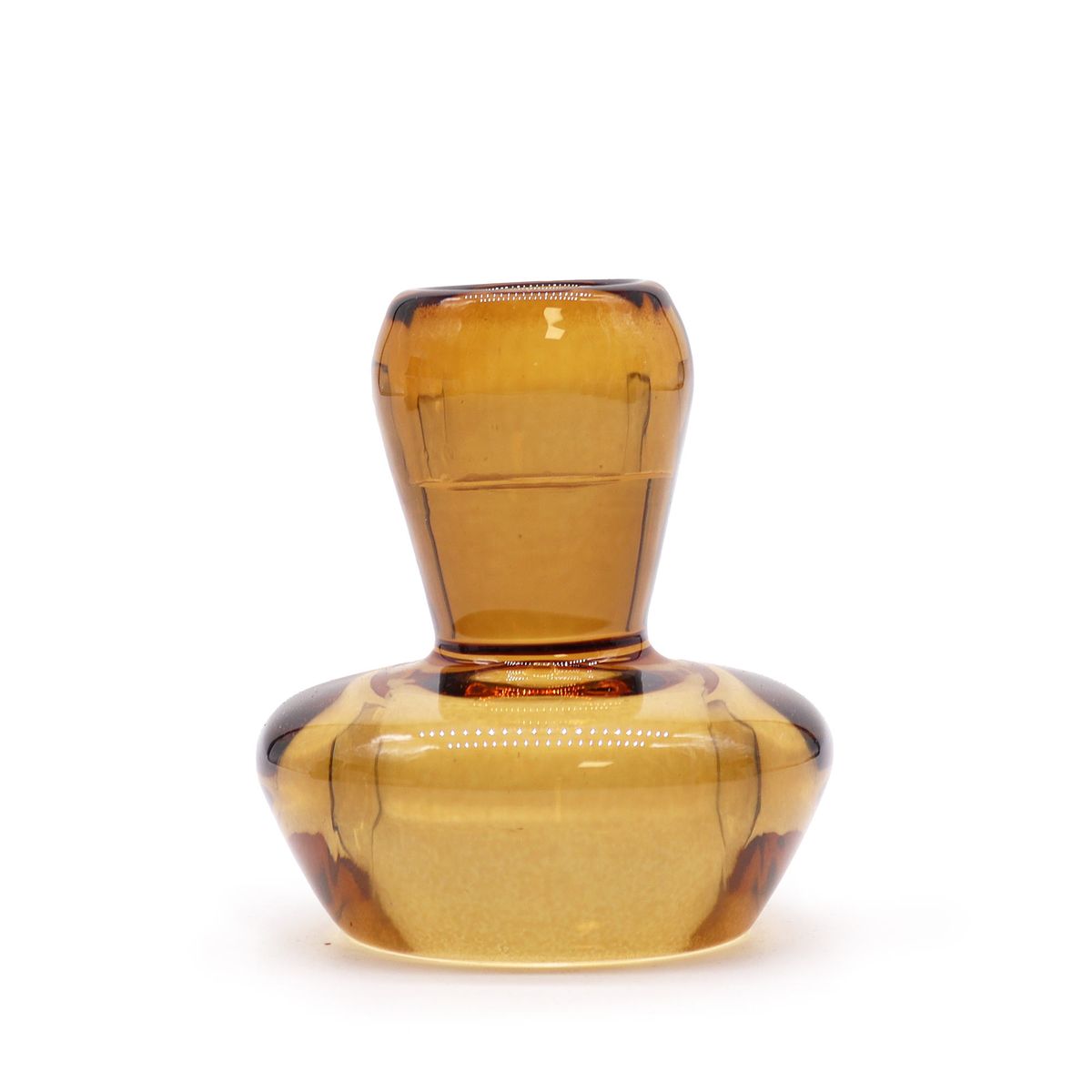 Mushroom Flip Dinner Candle & Tealight Holder – Antique Amber