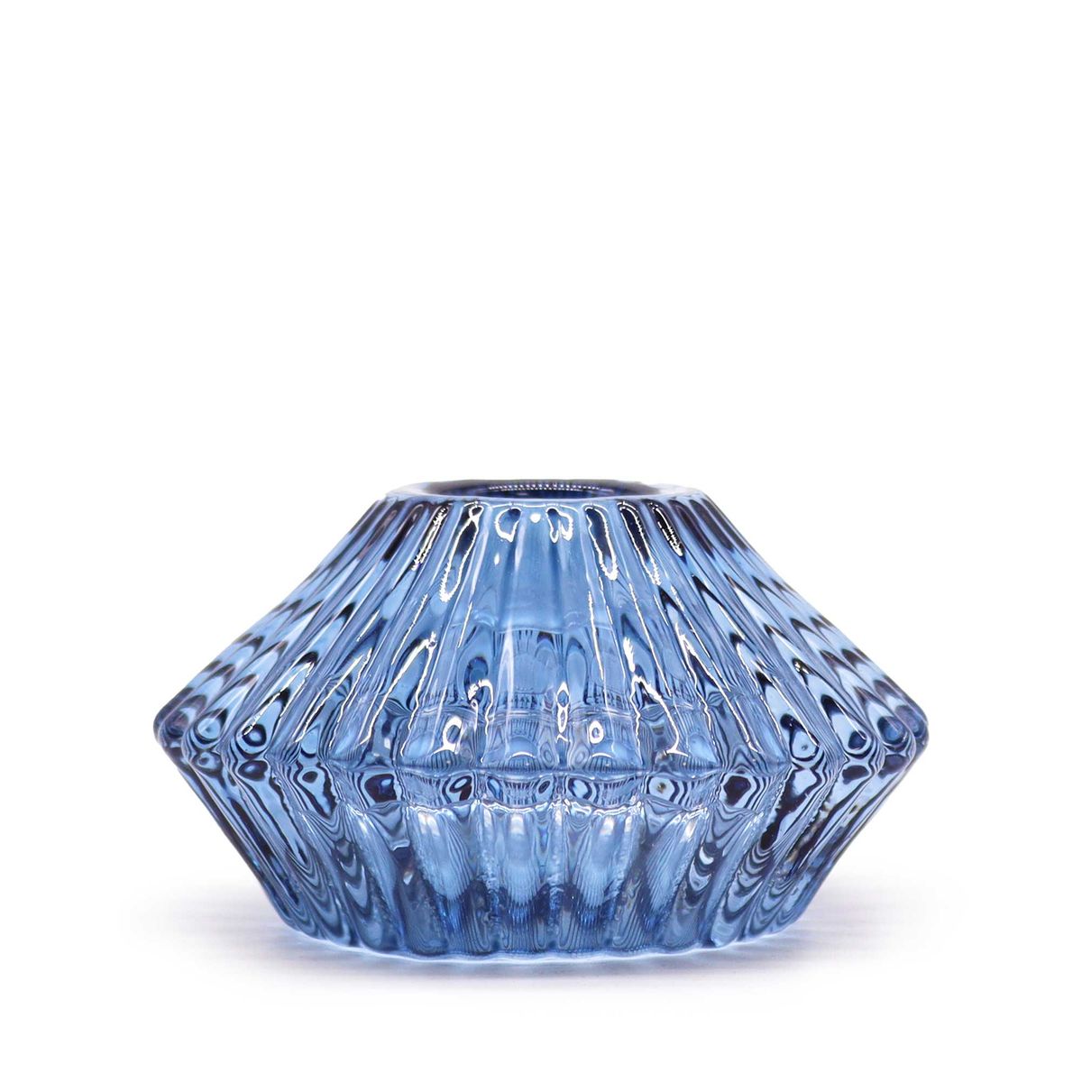 Flower Flip Dinner Candle & Tealight Holder – Royal Blue
