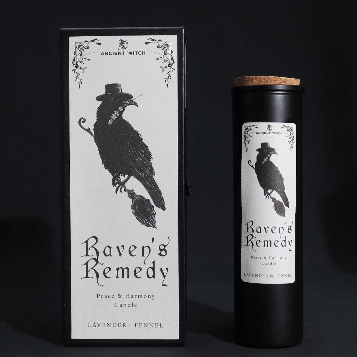Ancient Witch Ritual Candle – Ravens' Lavender & Fennel