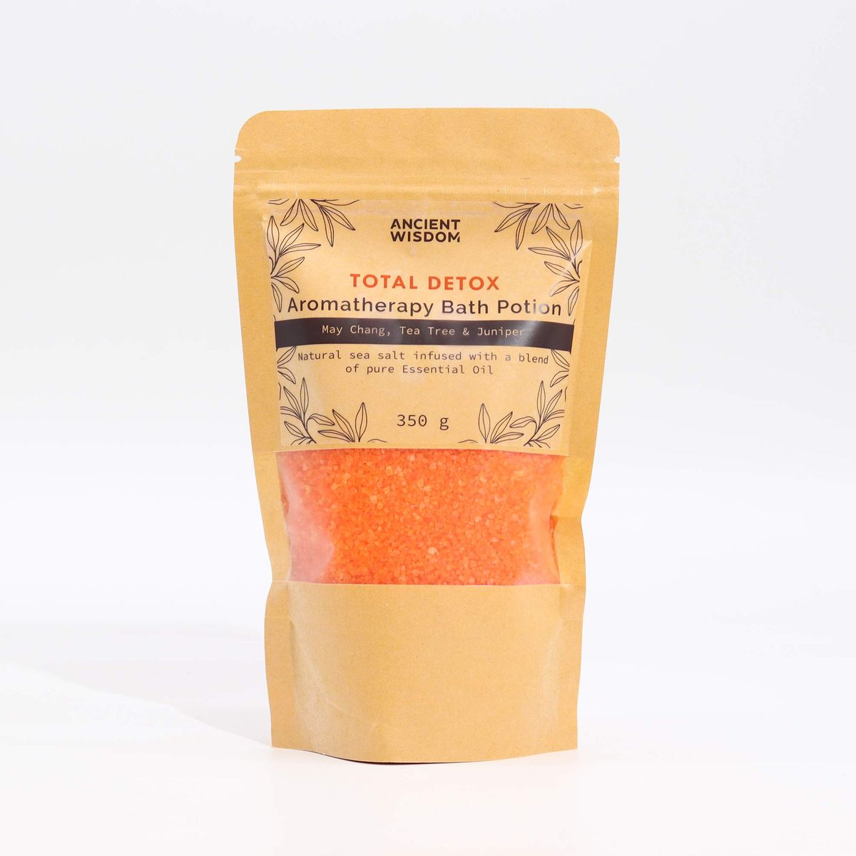 Aromatherapy Bath Potion in Kraft Bag – Purifying Blend, 350g
