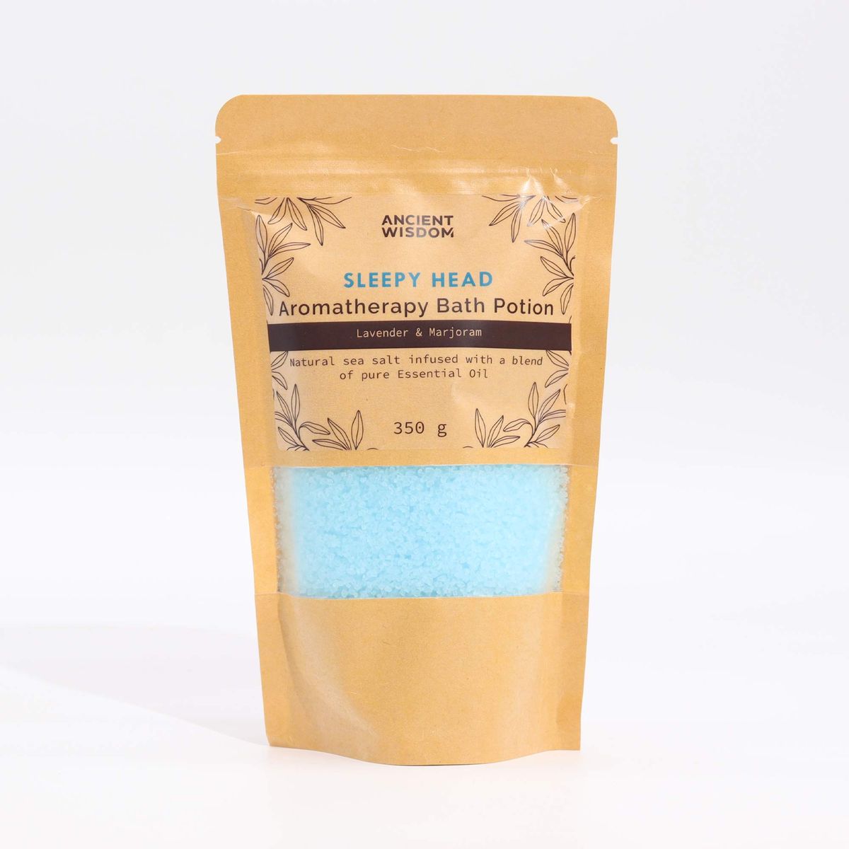 Aromatherapy Bath Potion in Kraft Bag – Sleepy Head, 350g