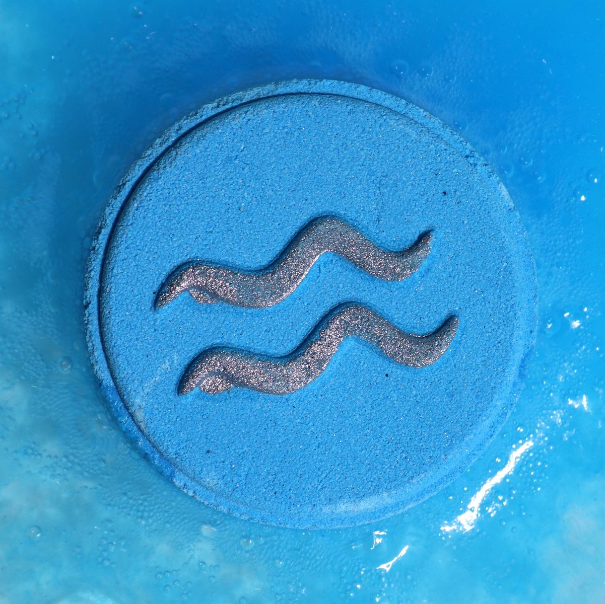 Zodiac Bath Fizzers with Horoscope – Aquarius