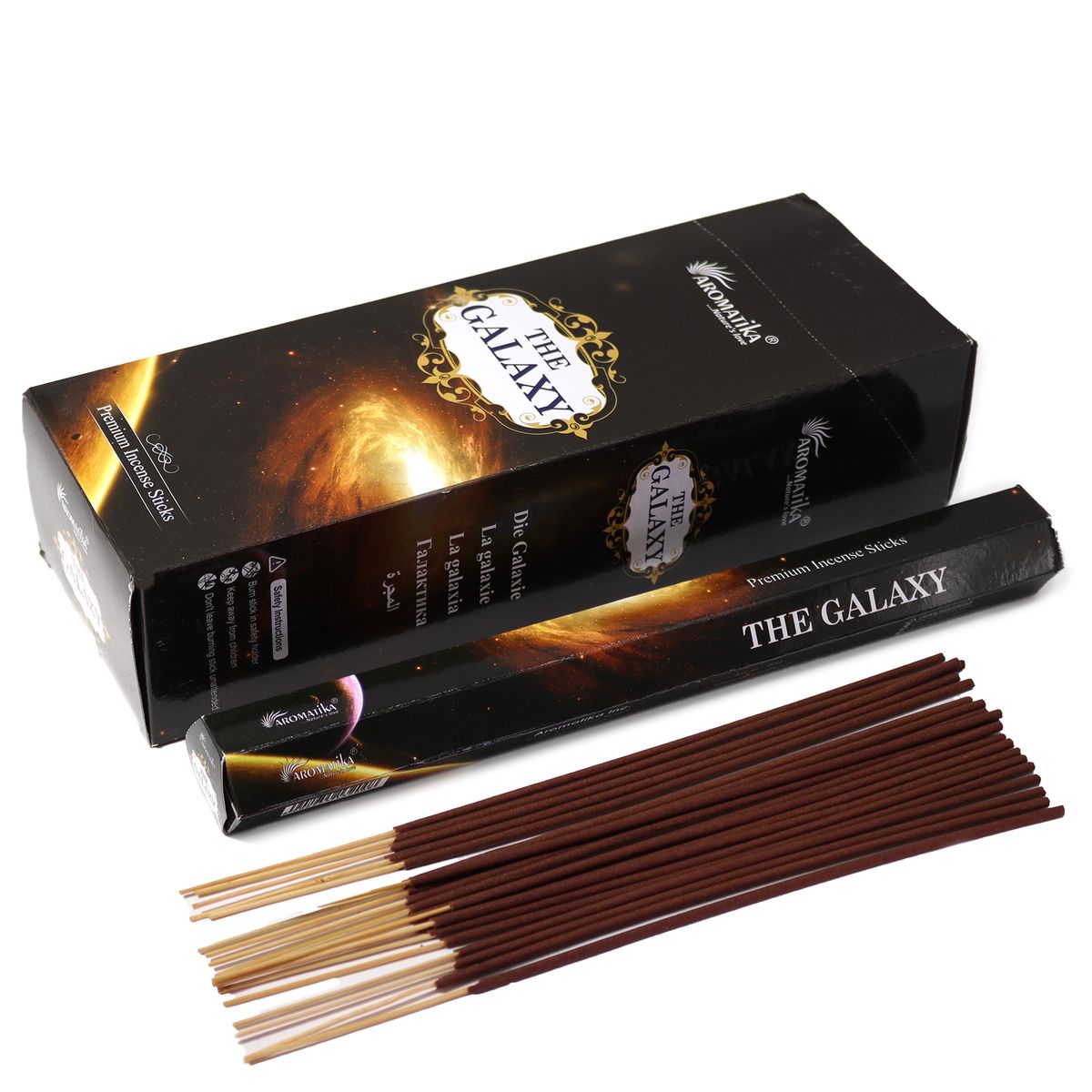 Aromatika Charcoal-Free Hex Incense Sticks – The Galaxy