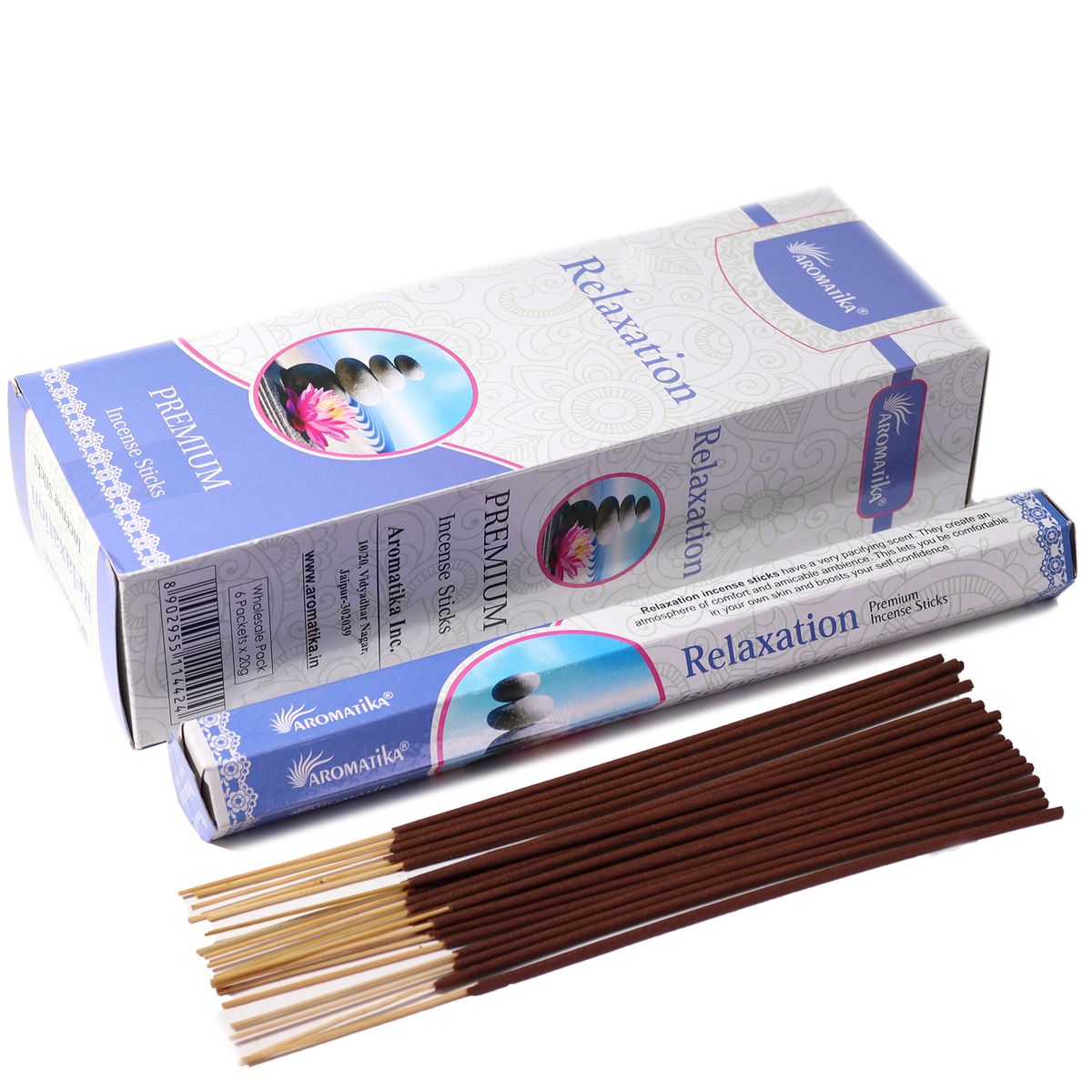 Aromatika Charcoal-Free Hex Incense Sticks – Relaxation