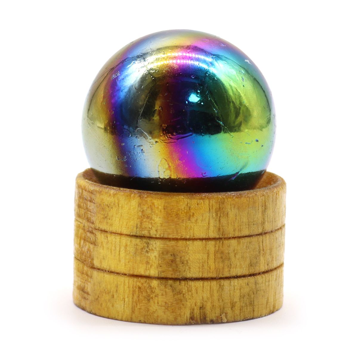 Amethyst Aura Sphere with Stand – 40mm