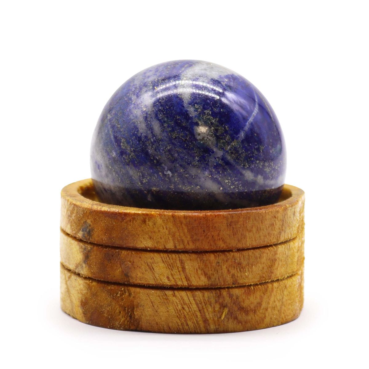 Afghan Lapis Sphere with Stand – 50mm