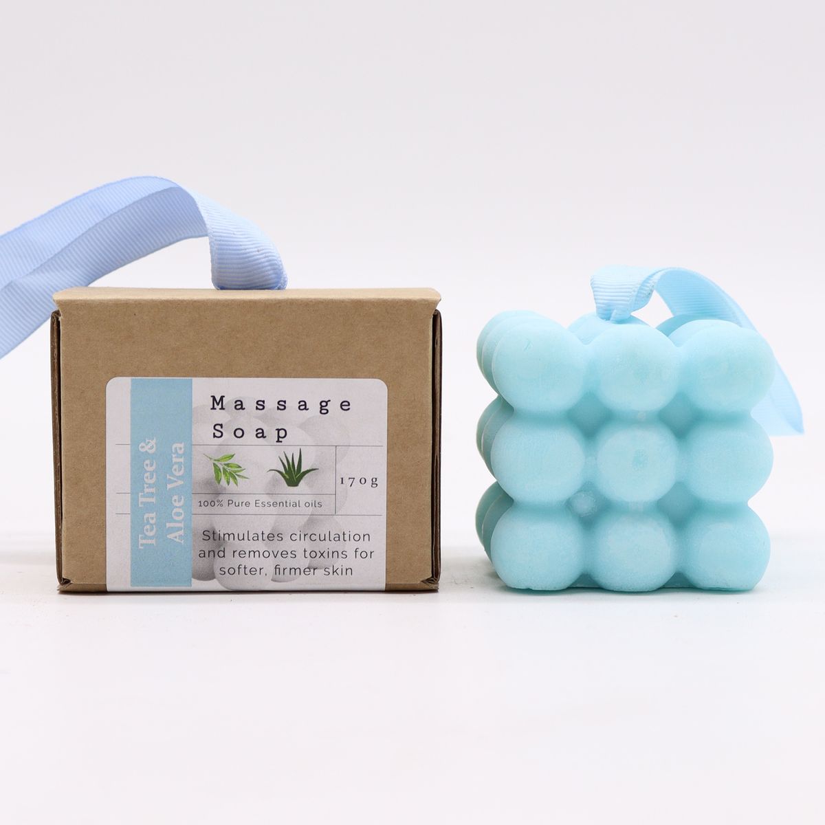 Boxed Massage Soap – Tea Tree & Aloe Vera