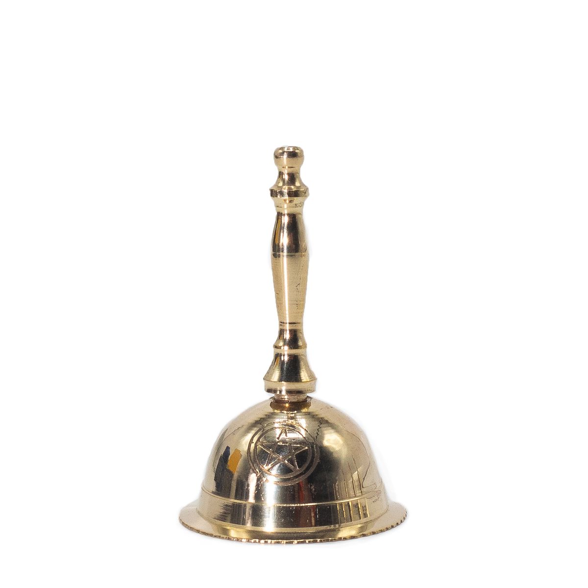 Brass Altar Bell – Penta Moon, Small