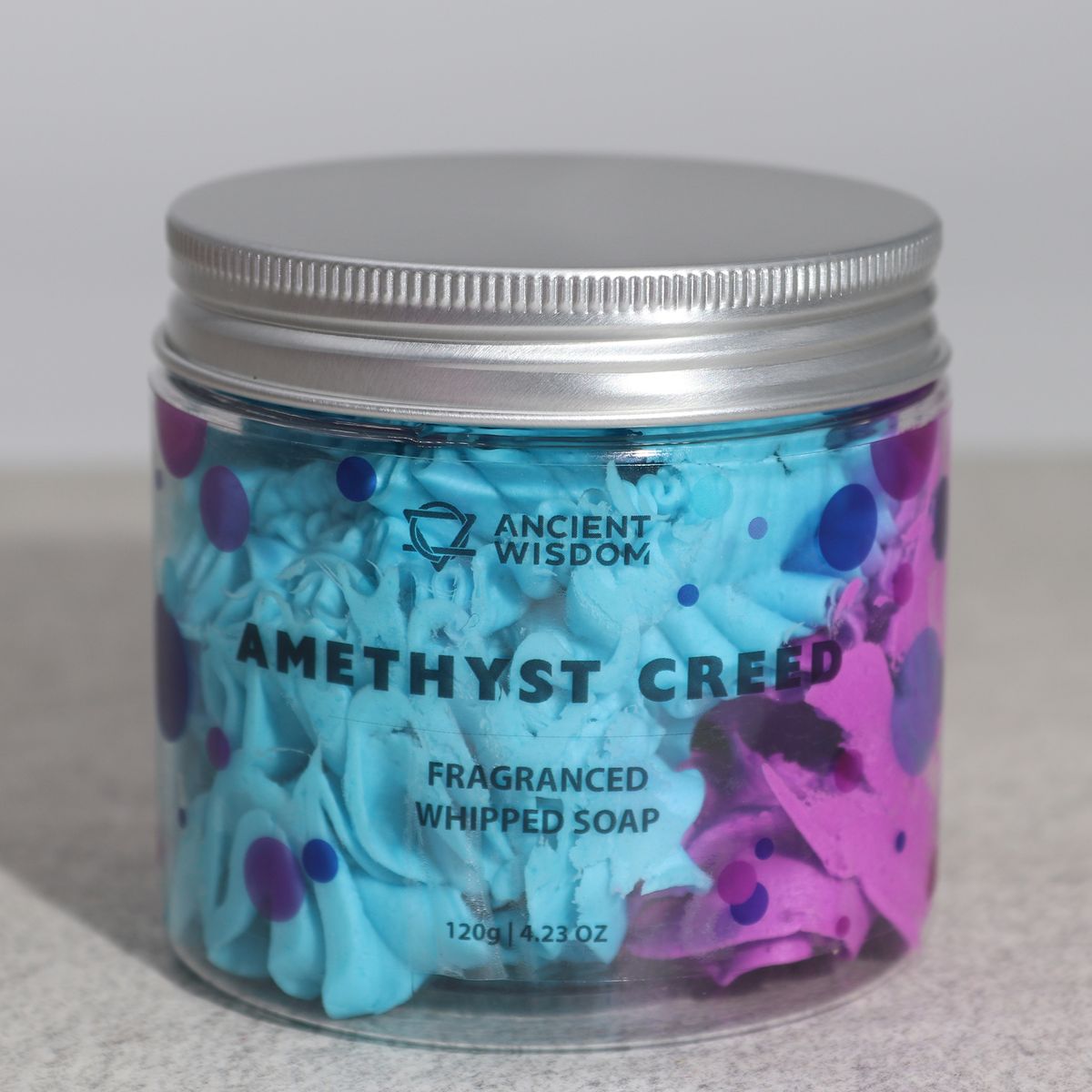 Amethyst Musk Whipped Soap – 120g