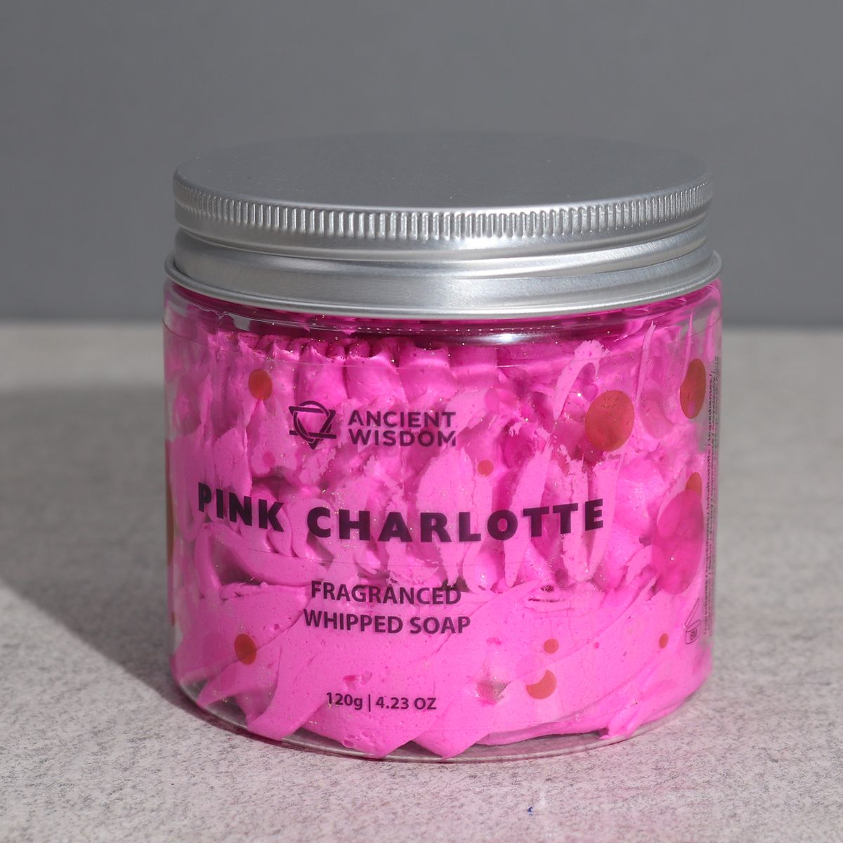 Pink Charlotte Whipped Soap – 120g