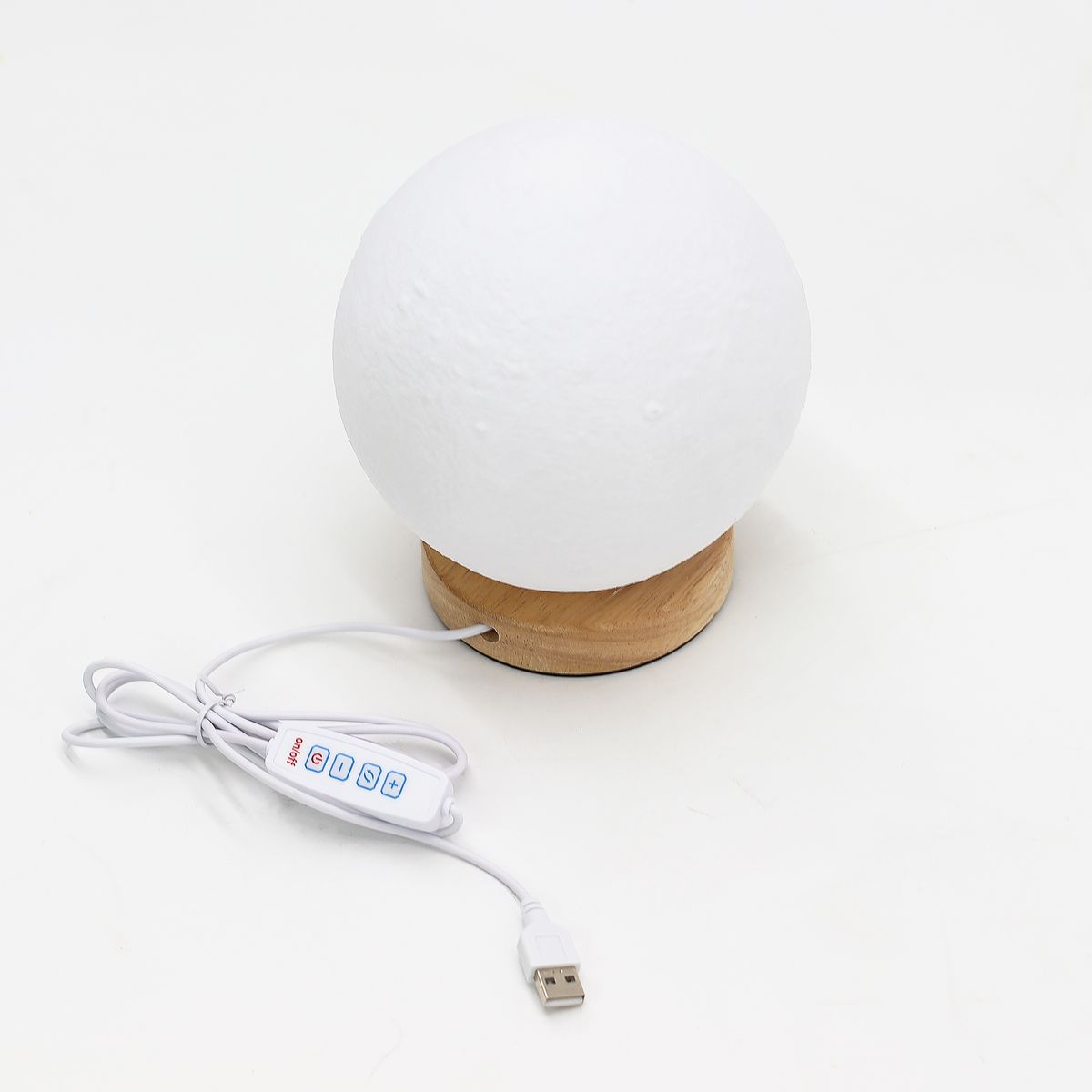 New Wave USB Lamp – Moon, 3 Settings