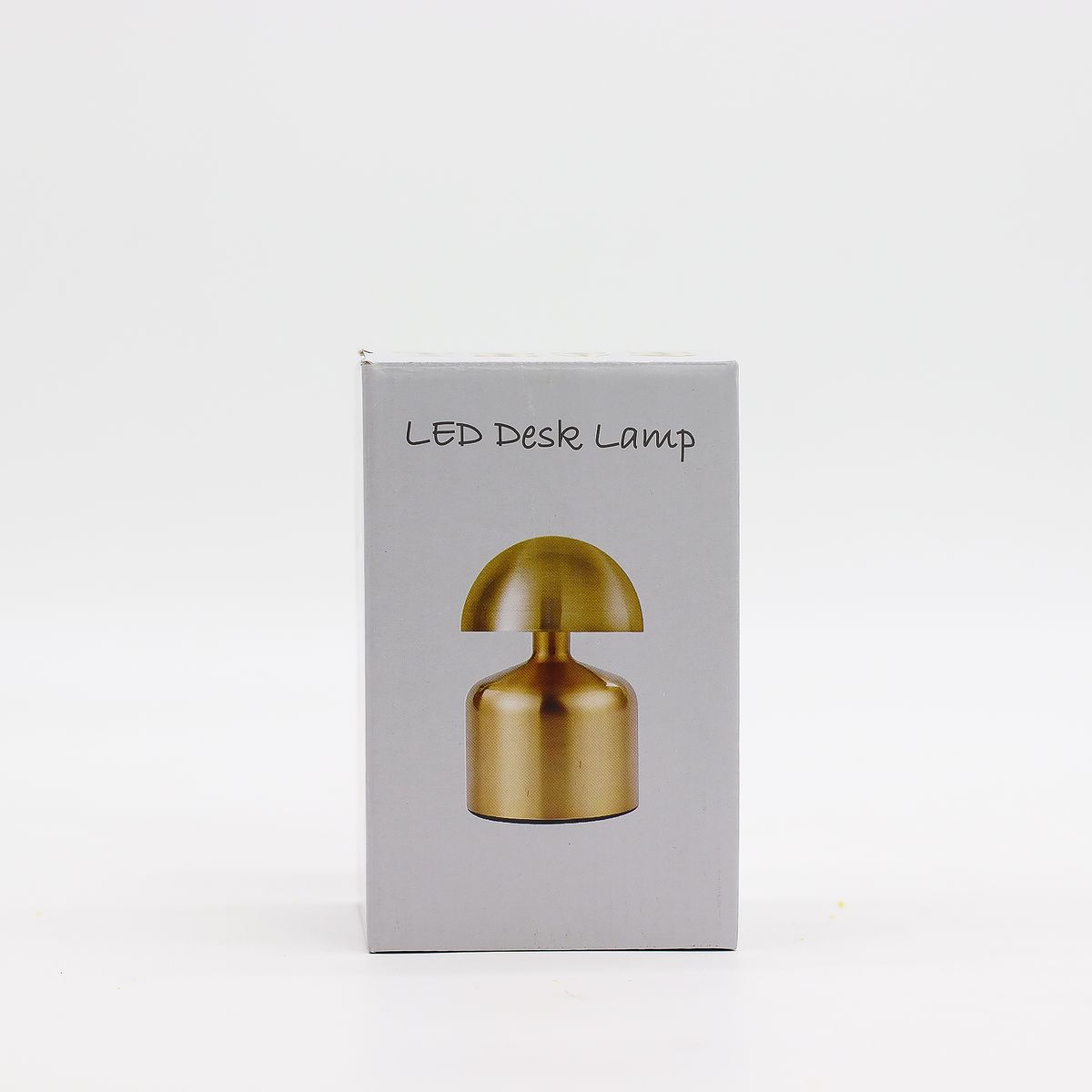 Silver Dome Mushroom Touch Lamp – USB-C Rechargeable