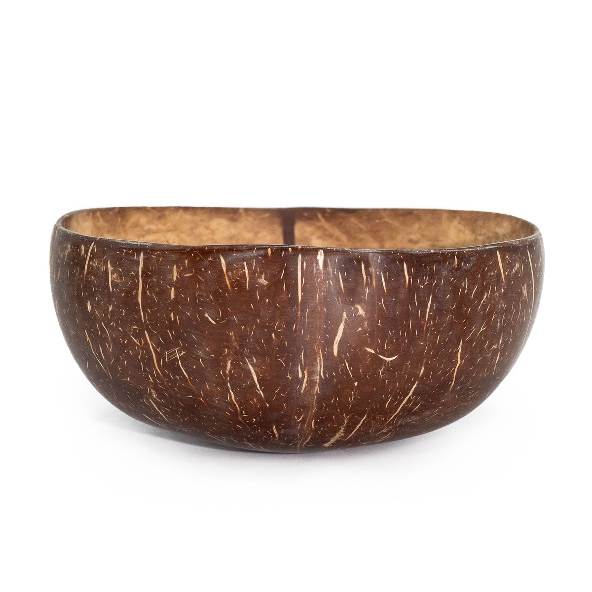 Natural Coconut Shell Bowl – Medium