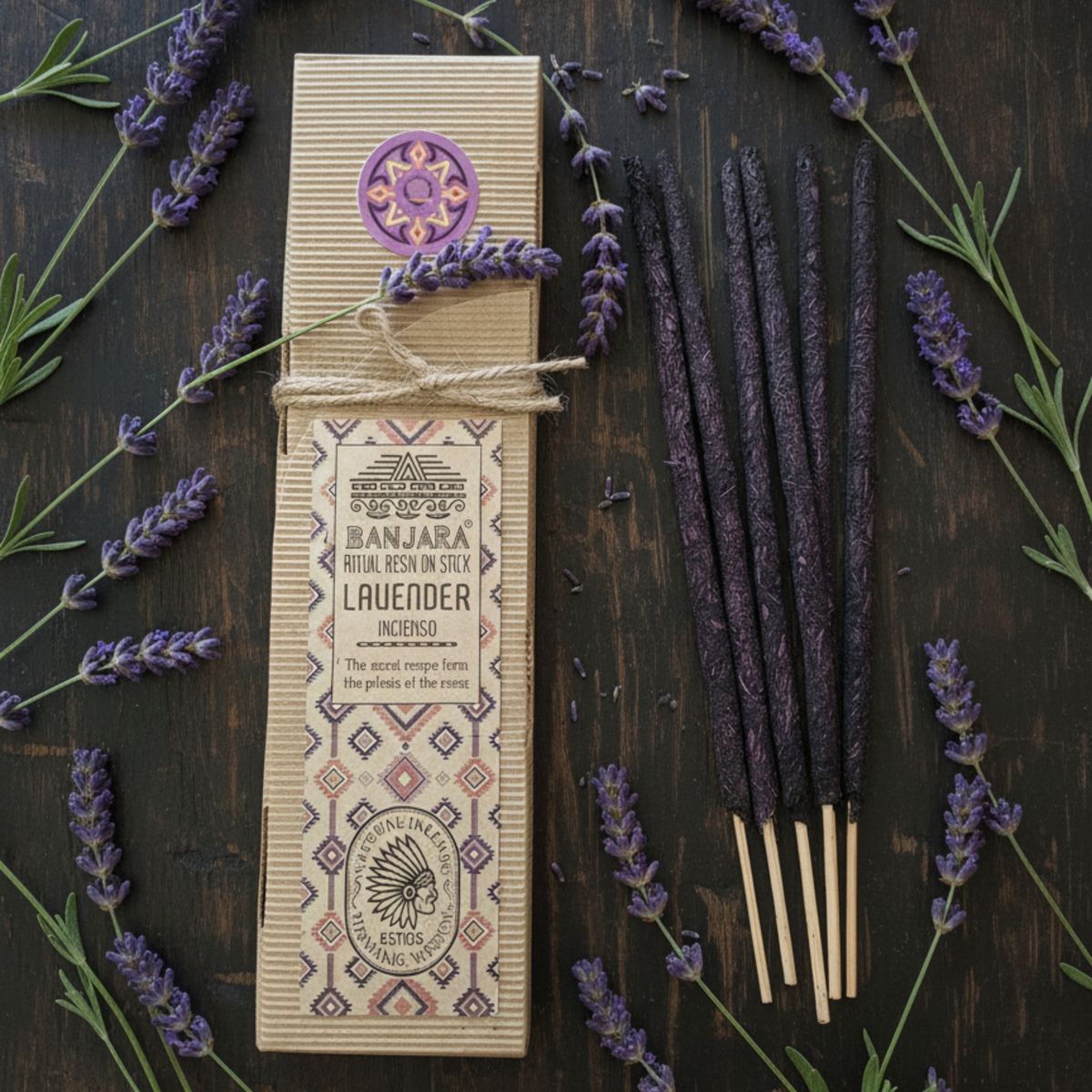 Ritual Resin Incense on Stick – Lavender