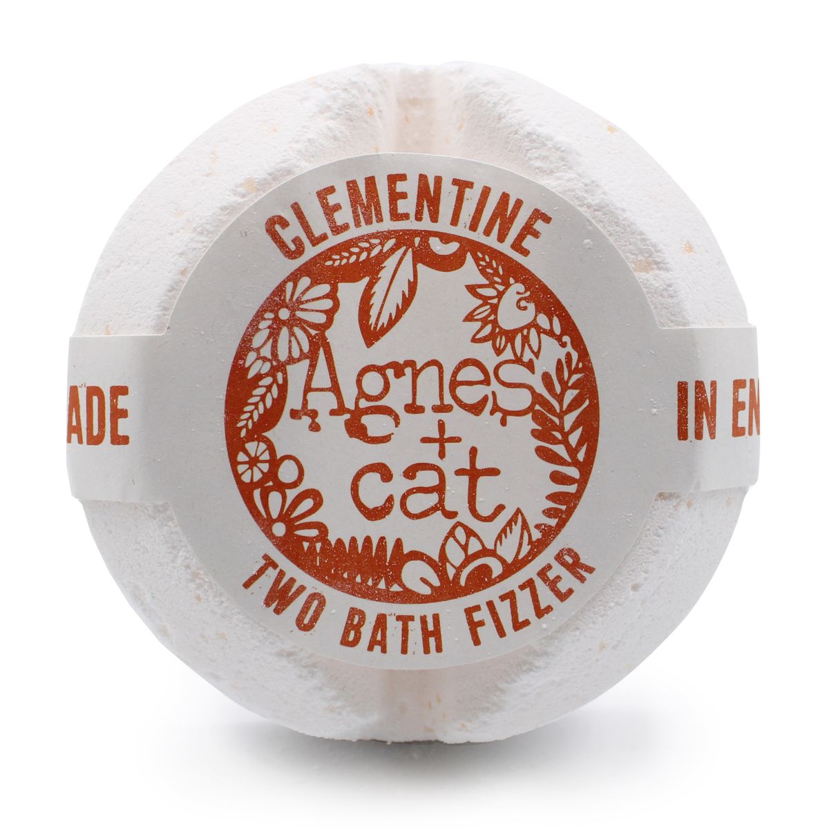 Agnes + Cat Bath Fizzer – Clementine
