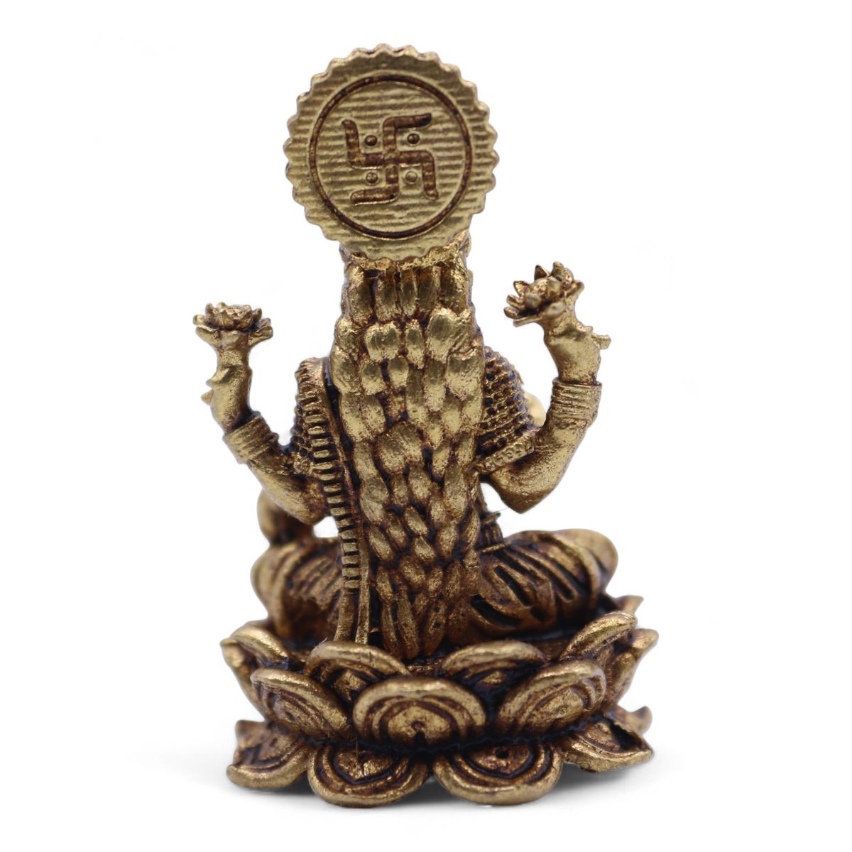 Brass Laxmi Miniature Statue – 37mm