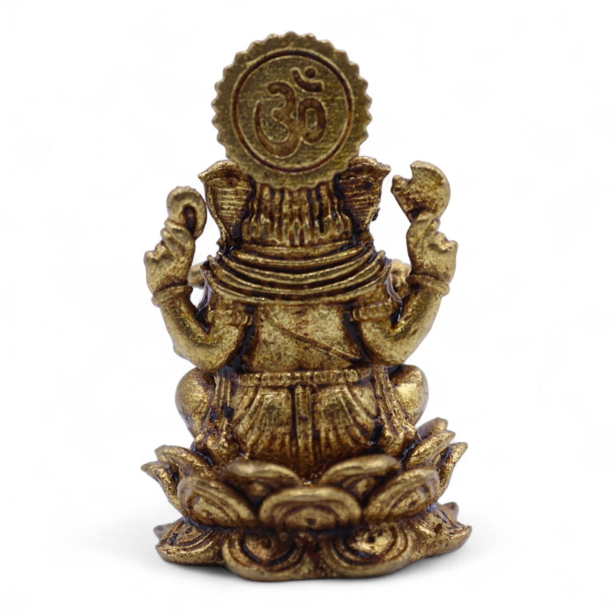 Brass Miniature Ganesha – 30mm, 12g