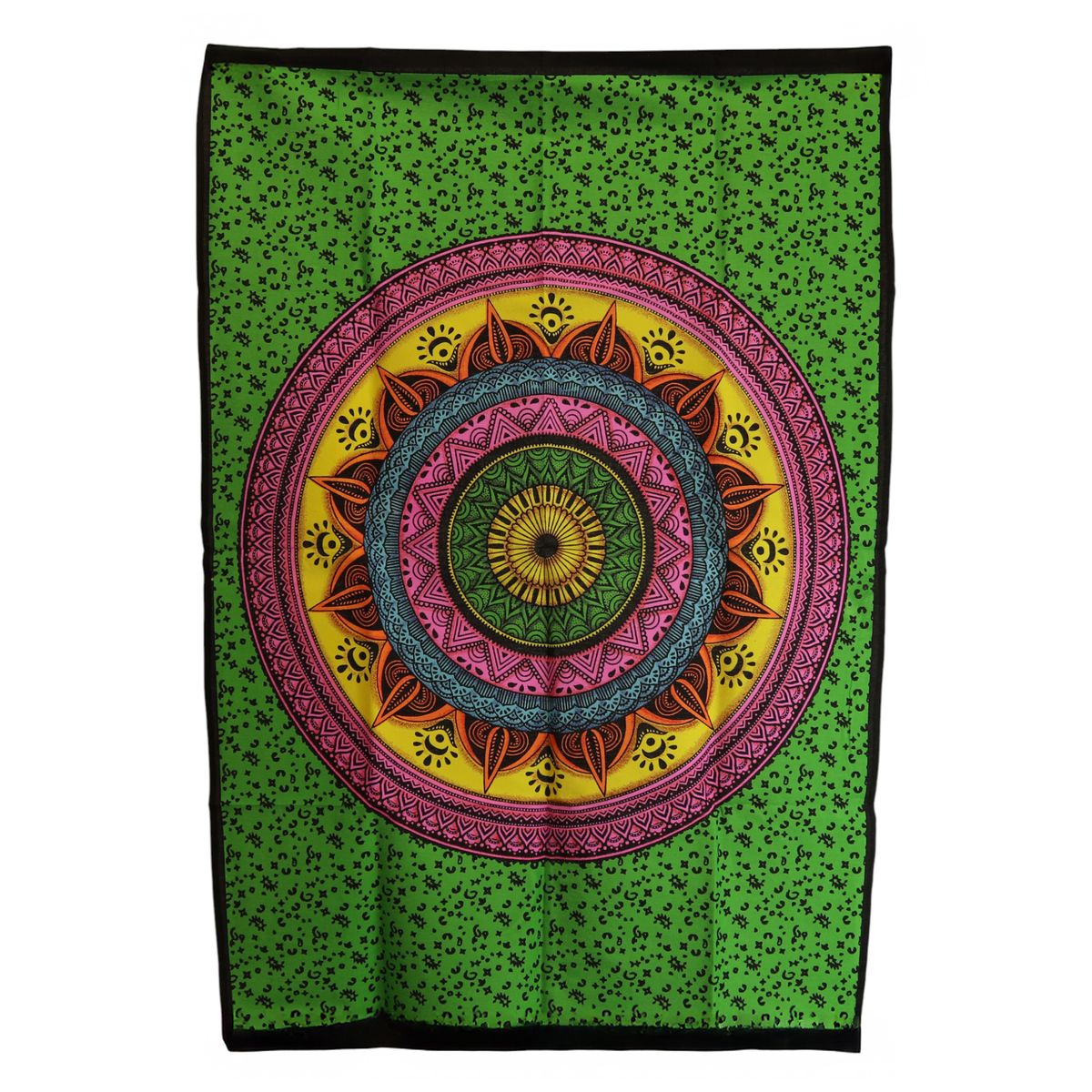 Cotton Wall Art – Mandala Vibrant, 70 x 110cm
