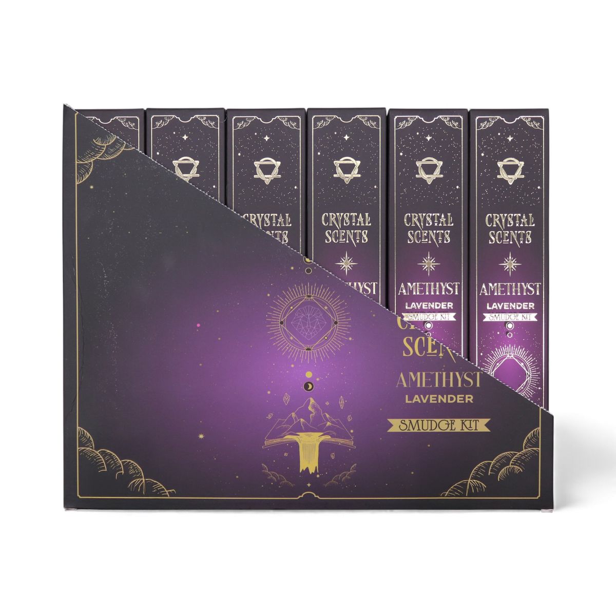 Amethyst Crystal Smudge Incense Sticks – Lavender