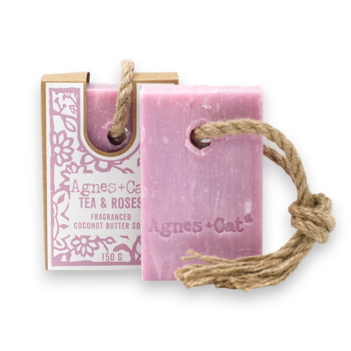 Agnes + Cat Soap on a Rope – Tea & Roses